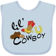 thumbnail image 3 of Inktastic Lil' Cowboy Boys Baby Bib, 3 of 4