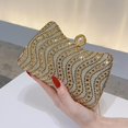 thumbnail image 6 of Luxury Full  Evening Bag for Women Customized Handbag Versatile Crossbody  Clutch Bag for Weddings Banquets, 6 of 6
