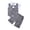 v#1944Grey4111, variant on HAYIMI Kids 3pcs Baby Boys Toddler Short Sleeve Gentleman Wedding Outfits Suit Lapel Shirt Shorts Bow Tie Set Relaxed Fit Child O-Neck Cartoon Clothes Sets