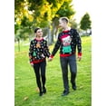 thumbnail image 4 of Socal Look Men's Ugly Christmas Sweater, Long Sleeve Crew Neck Acrylic Holiday Pullover, S, 4 of 9
