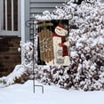 thumbnail image 3 of Briarwood Lane Winter Garden Flag 12x18 For Outdoor Snowman and Sled For Winter Garden Flag Flags For Outside, 3 of 4