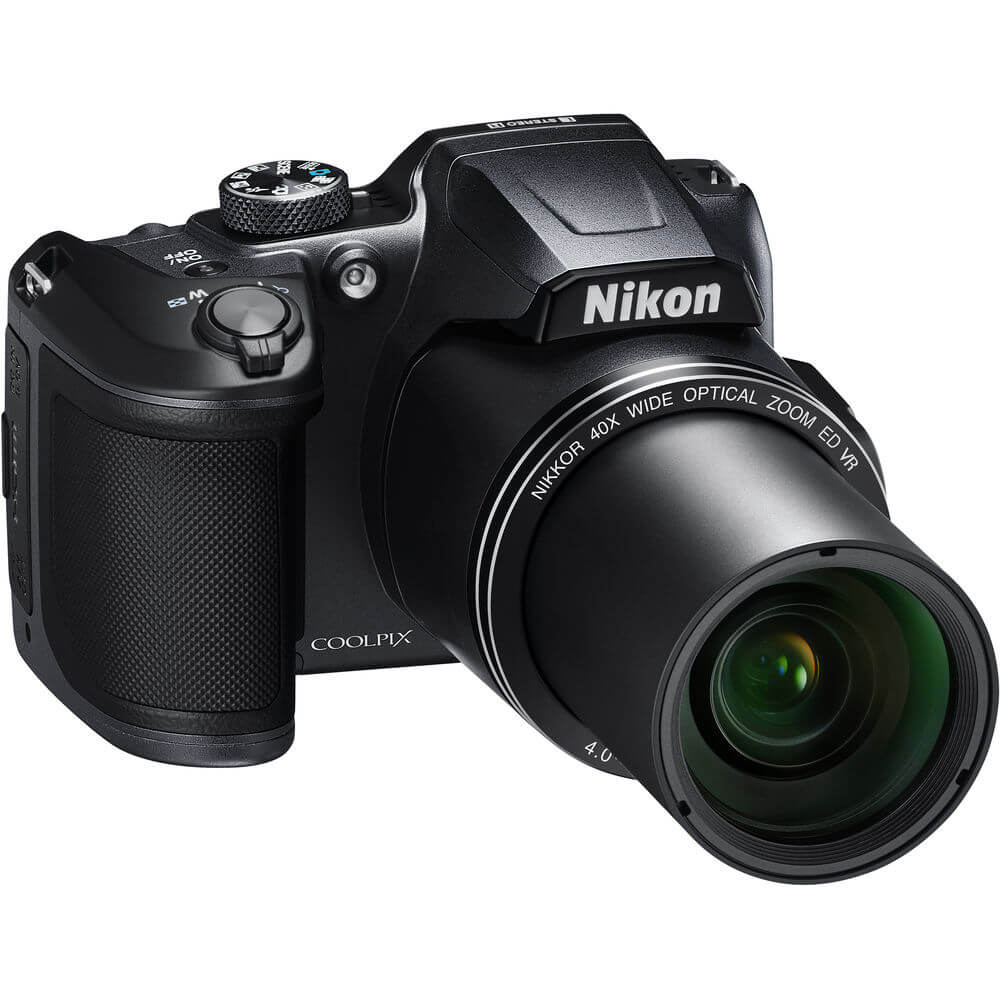 Nikon Black COOLPIX B500 Digital Camera with 16 Megapixels and 40x Optical Zoom - image 3 of 7