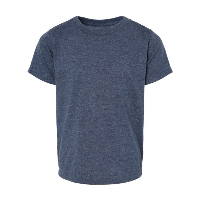 Bella + Canvas Heather Navy 6168 4T