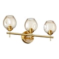 thumbnail image 3 of Dainolite Metal Transitional 3 Light Abii Vintage Bronze Vanity, 3 of 7