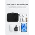 thumbnail image 6 of 8-13 Inch Tablet Carrying Case, Padded Protective Bag Travel Sleeve with Smart Organization for Accessories for Tablets/iPad Pro 11 (2022-2018), iPad 10.9 (10th Gen), iPad Air (5/4th Gen), Galaxy Tab, 6 of 10