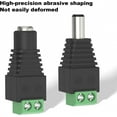 thumbnail image 6 of 12V DC Power Connector, 5.5mm x 2.1mm DC Power Plug, 5 Pcs Male and 5 Pcs Female DC Connectors for LED Strip, CCTV Security Camera, Outdoor Camera, 6 of 7