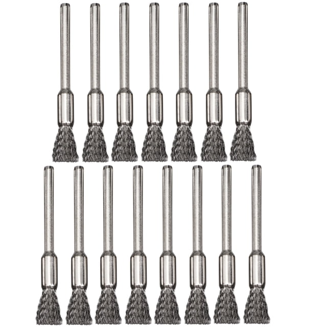 12 cepillos de limpieza para parrilla de barbacoa, multifuncionales, de acero inoxidable, para el hogar y exteriores (plateados).