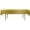 Gold, variant on DecorRack 12 Plastic Tablecloths, 54 x 108 inch, Rectangular, Black