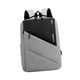 thumbnail image 3 of Mochila de negocios de gran capacidad, portátil para hombres, bolsa de viaje para la oficina y compras. Gris, 3 of 9