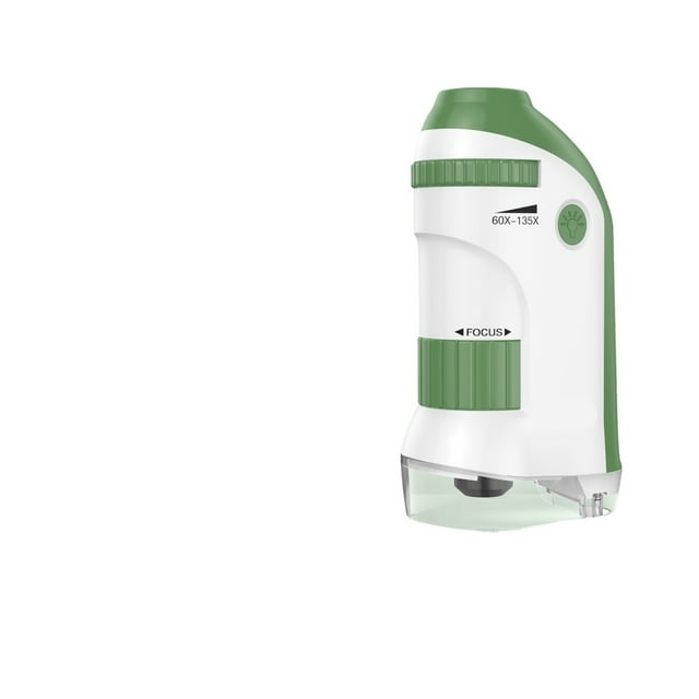Mini Kids Microscope 60 - 135X, Portable Bacteria-Viewing, HD High-Power, Special for Middle ,Widely Used
