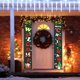 thumbnail image 4 of Christmas Couplets Door Curtains Party Decorations Backdrops Christmas Hanging Decorations, 4 of 6