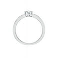 thumbnail image 2 of KATARINA Diamond Engagement Ring in Sterling Silver (1/2 cttw, I-J, I1-I2), 2 of 3