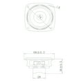 thumbnail image 5 of 2.68Inch 68mm 15W 4Ohm Loudspeaker Double Magnets System Woofer Enhanced Audios Clarity IPX7 Waterproof ABS Metal Build, 5 of 8