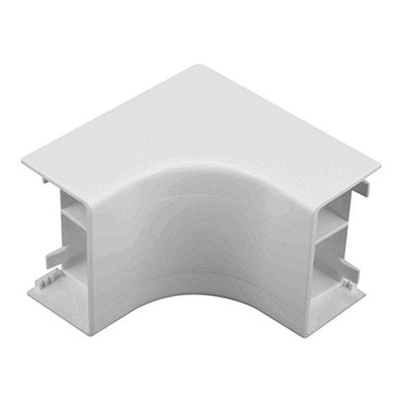 ángulo interno 40 x 25 mm blanco
