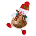 thumbnail image 4 of Cesta de almacenamiento navideña con decoración de muñecas navideñas para Navidad y Año Nuevo Estilo D, 4 of 9