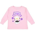 thumbnail image 3 of Inktastic Jesus Loves Me Cute Lamb and Flowers Boys or Girls Long Sleeve Toddler T-Shirt, 3 of 5