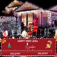 thumbnail image 3 of Luces en cadena LED KNONEW 183 m 1500 LED blanco frío impermeables, 3 of 7