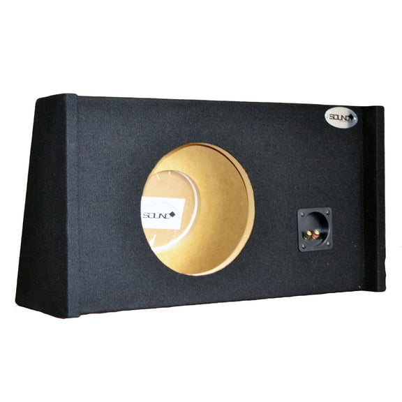 Ford F150 Extended Cab SuperCab Single 10" Subwoofer Enclosure Sub Box 2009-2014- CARB COMPLIANT MDF! DONT BUY CHEAPER NON COMPLIANT MDF!