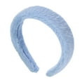 thumbnail image 1 of Diadema de felpa suave y esponjosa de Unique Bargains, diadema de color sólido, diadema de felpa suave, accesorio de moda azul, 1 of 7
