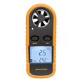 thumbnail image 1 of Anemometer Digital LCD Wind Speed Meter Gauge Air Flow Velocity Measurement Thermometer with Backlight for RC Drones Helicopter Windsurfing Kite Flying Sailing Surfing Fishing Etc, 1 of 5