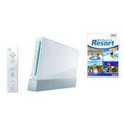 Restored Wii Video Game Console with Wii Sports Resort & Wii MotionPlus Bundle, 5 GB, White