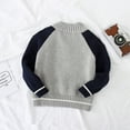 thumbnail image 2 of Esho Toddler Boys Girls Sweaters 1-7T Kids Christmas Cartoon Knitted Pullover Sweatshirts Tops, 2 of 4
