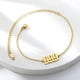 thumbnail image 1 of Gothic Angel Number Anklets For Women Stainless Steel 111 222 333 444 555 666 777 888 999 Deil Anklet Bracelet Jewelry Gift, 1 of 5