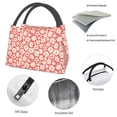 thumbnail image 4 of Fotbe Beige Flowers Bolsa Térmica Portátil con Estampado, Bolsa de Entrega de Alimentos Aislada, Bolsa Reutilizable de Gran Capacidad para Comidas y Supermercado, 4 of 6