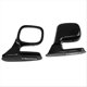 thumbnail image 2 of 2Pcs Universal Hood Side Rear View Mirror Auto Exterior Black, 2 of 5