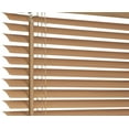 thumbnail image 3 of 40" Woodtone Cordless Light Filtering Window Blinds, Horizontal Vinyl Mini Blinds/Shades, 1" Slats, Easy Install, 3 of 4