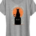 thumbnail image 3 of Hocus Pocus - Binx Graveyard - Women's Short Sleeve Graphic T-Shirt, 3 of 5
