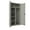 Gray, variant on Hirsh Wardrobe Metal Storage Cabinet 18"D x 36"W x 72"H in Black