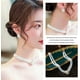 thumbnail image 4 of Juego de collar y aretes de perlas, gargantilla de perlas, collar de perlas de imitación, collar de perlas, pulseras de perlas, conjunto de aretes, joyería para mujeres y niñas, regalo, 4 of 4