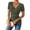 Army Green, variant on Womens Short Sleeve Tops V Neck Ribbed Knit Slim Fit Lightweight Elegant Sweater 2026 Spring Dressy Casual T-Shirts Beige S