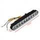 thumbnail image 3 of 30 luces LED SMD de circulación diurna, intermitentes automáticos, DRL TFL con función de intermitente en color amarillo., 3 of 5