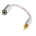 thumbnail image 4 of Male To Female Audio Cable, Multipurpose Stable  Headphone Adapter Cord  for 2.5mm Audio Source Interface 2.5mm Balanced Male to 3.5mm Stereo Female,2.5mm Balanced Male to 4.4mm, 4 of 8