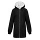 thumbnail image 1 of Sudadera con Capucha Larga Cierre de Cremallera con Bolsillos Chaqueta Cardigan Gruesa de Invierno Mujer S Yinane Abrigo tipo cárdigan extragrande de polar, 1 of 6