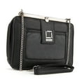 thumbnail image 1 of Ladies Trendy Shoulder Bag Wallet Cash, Card, Money Organizer Handbag with Leather Strap and Chain Strap, 1 of 9