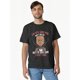 thumbnail image 1 of 100% Cotton graphic tee for men soft cotton short sleeve crew neck t shirt with casual wear outdoor activities black, 1 of 6