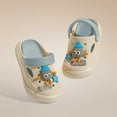 thumbnail image 4 of LRen Kids Dinosaur Garden Shoes Cute Cartoon Sandals Clogs Toddler Beach Pool Water Shoes Summer Slides for Boys Girls, 4 of 5