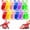 12PCS, variant on Colorful Can Tab Opener and Leak Proof Drink Cover Reusable One Hand for Soda Beer Cans Party Bbq Camping