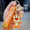 thumbnail image 1 of Kawaii Anime Cartoon Disney Keychain Mickey Mouse Minnie Figure Keychains Donald Duck Piglet Key Chain Model Kids Toys GiftChina Gong Bohan LED, 1 of 2