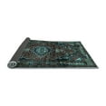 thumbnail image 2 of Ahgly Company Indoor Rectangle Persian Light Blue Traditional Area Rugs, 8' x 10', 2 of 4