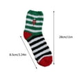 thumbnail image 3 of 12 Pairs Coral Fleece Stockings Thicken Socks Sleeping Stockings Christmas Socks, 3 of 7