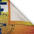 thumbnail image 3 of Ambesonne Ferris Wheel Kitchen Curtains, Skyline at Sunset, 55"x39", Multicolor, 3 of 3
