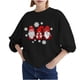 thumbnail image 1 of Sudadera Para Mujer, Sudaderas de Otoño, Blusa Holgada de Manga Larga Con Cuello Redondo A La Moda, Camisetas Con Estampado Navideño Odeerbi ODB150885, 1 of 5