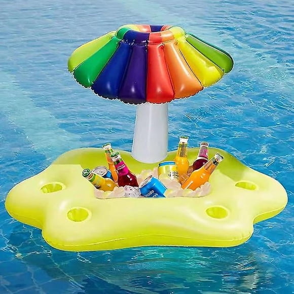 Barre de Piscine Flottante, Bouée de Piscine pour Adulte, Barre de Piscine Gonflable, Barre de Bouée, 95x55x65 cm