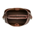 thumbnail image 6 of Montana West Hobo Purse for Women Bucket Shoulder Bag with Crossbody Strap, Coffee, 6 of 8