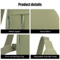 thumbnail image 5 of Meitianfacai Trendy Unisex Crossbody Chest Bag - Lightweight Nylon Sling Backpack for Men & Women, 11.81x6.69x3.94in Sports Shoulder Bag( Green ), 5 of 6