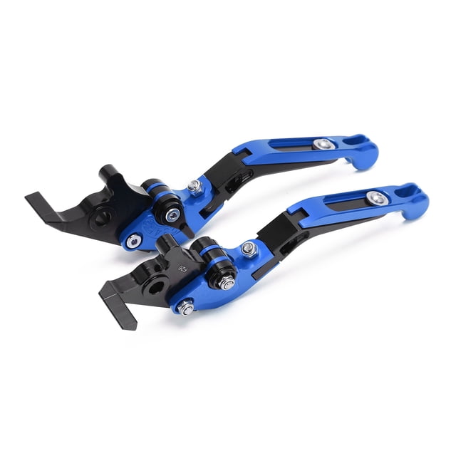 Leviers de Frein de Moto, Poignées de Frein de Moto Réglables en Alliage d'Aluminium CNC pour le Remplacement de Modification de Moto pour NMAX 155 2015-2021